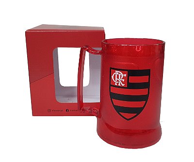 Caneca do Flamengo Gel Congelante Presente para Flamenguista