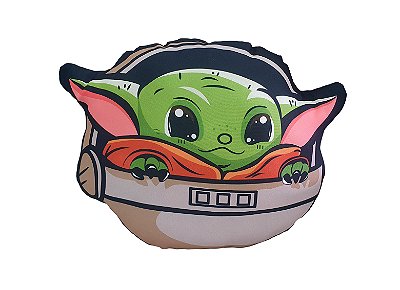 Baby Yoda Almofada Geek Grogu Child The Mandalorian 40x30 cm