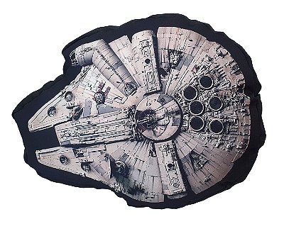 Almofada Millennium Falcon Star Wars 45x35 cm Presente Geek