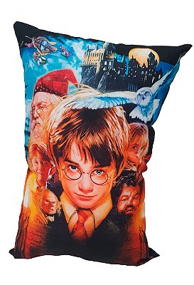 Almofada Harry Potter Filme 25x38 cm - Nerd Geek Presente