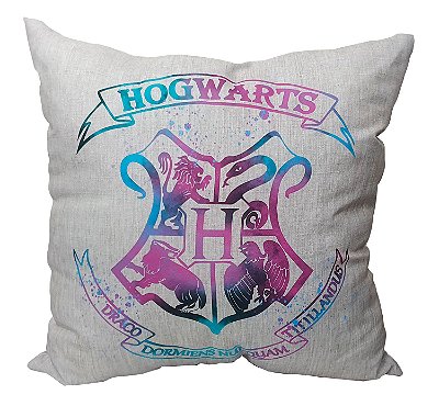 Almofada Geek Harry Potter - Hogwarts 45x45 cm