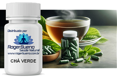 CHÁ VERDE - acelera o metabolismo, queima gordura e combate os radicais livres com poder antioxidante natural