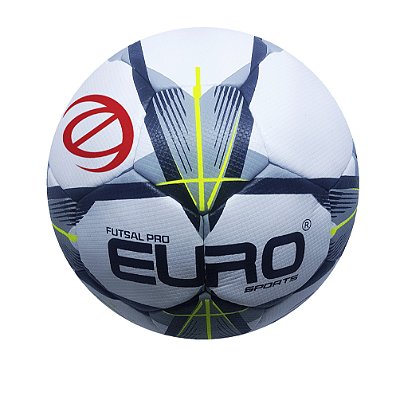 Bola Euro Futebol Campo Futuro Amarela e Preta - Único no Shoptime