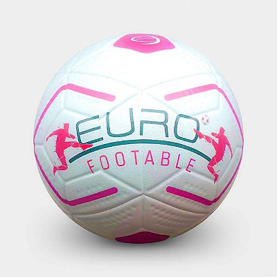 Bola Euro Footable Futmesa Oficial Rosa