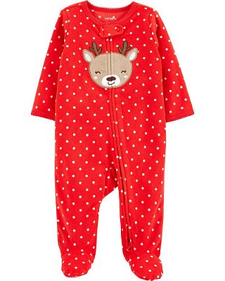 Pijama de inverno Carter's (Plush/ Fleece) - Rena