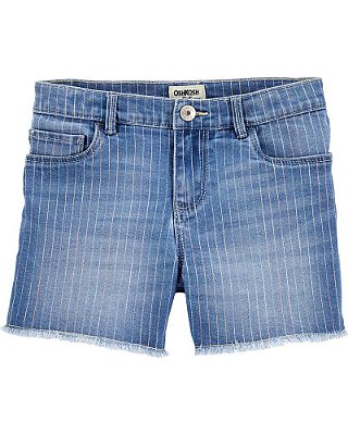 Short Jeans OshKosh - Listras Coloridas
