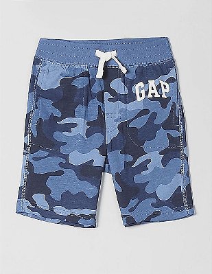 Bermuda Infantil GAP de algodão - Camuflado