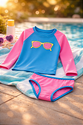 Roupa de banho GAP, com proteção solar UPF 50+