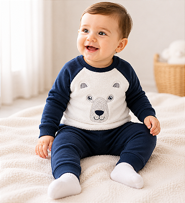 Conjunto Carter's de inverno - Pelúcia