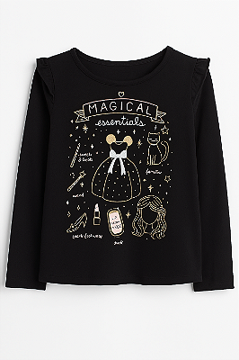 Camiseta Epic Threads, manga longa, em algodão - mágico