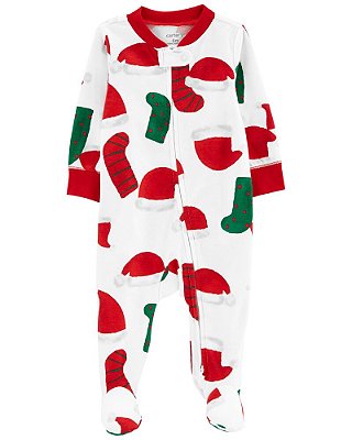 Pijama/Macacão Carter's de algodão - Natal