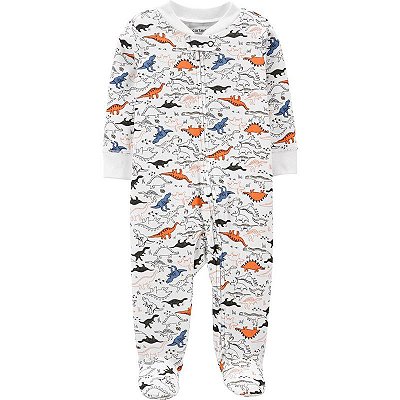 Pijama/Macacão Carter's, de algodão - Dinossauros