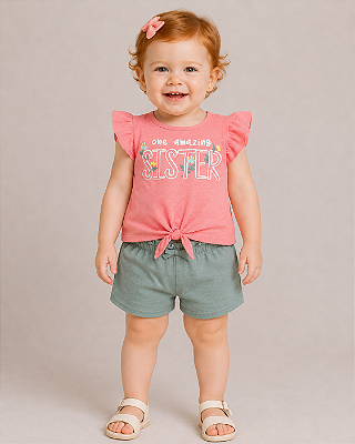 Conjunto Carter's - blusa e short