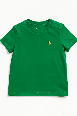 Camiseta manga curta, Ralph Lauren - Verde