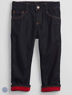 Calça Jeans de inverno GAP - Forro de lã