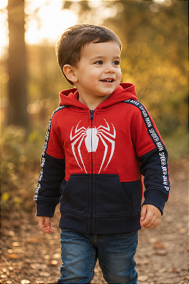 Conjunto Infantil Homem Aranha Moletom E Camiseta Marvel