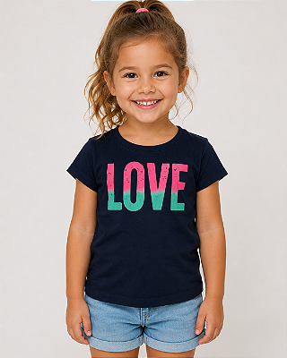 Camiseta GAP, em algodão - Love Melancia