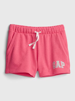 Short de Moletom GAP - Rosa