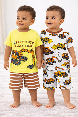 Kit Pijama 4 Peças Carter's - Obra
