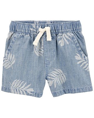 Short Jeans Carter's - Folha de Palmeira