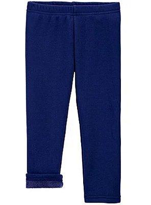 Legging de Inverno Oshkosh, Forro de lã  - azul