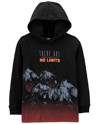 Camiseta Carter's, manga longa, com capuz - No limits
