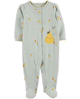 Pijama/Macacão Carter's de algodão - Pêras