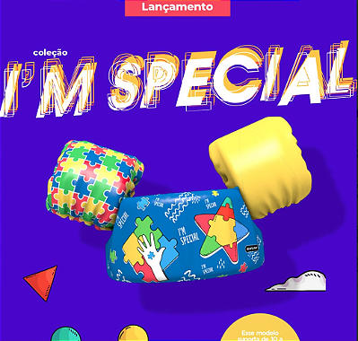 Bóia Colete de espuma Infantil - I'm Special