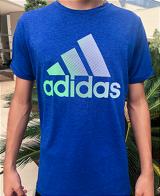 Camiseta Esportiva Adidas - Azul