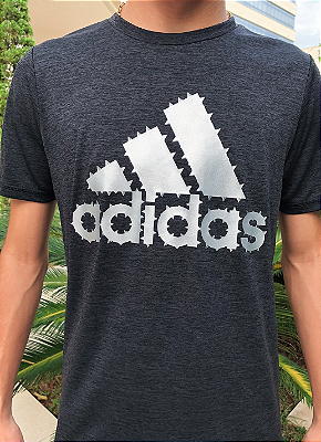 Camiseta Esportiva Adidas - Grafite
