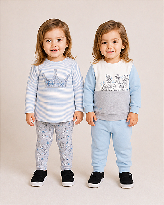 Conjunto Disney Baby 4 peças - Princess