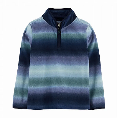 Agasalho OshKosh, em fleece - Degradê Azul