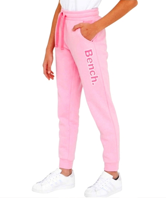 Calça Joggers Bench, de moletom - Rosa