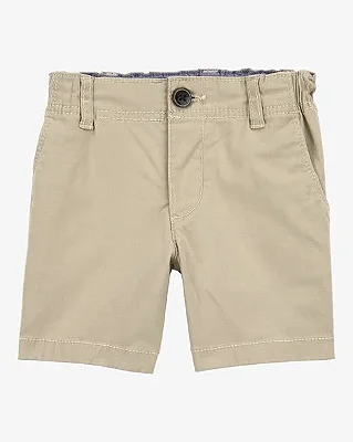 Bermuda Sarja Infantil com 3 bolsos Bege | Carter's