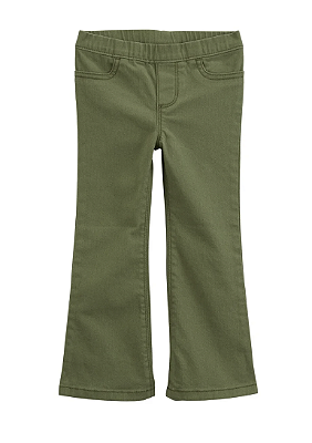 Calça Baby Verde Boca de Sino Carter’s com Elastano – Conforto e Estilo para Bebês