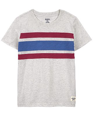 Camiseta Infantil OshKosh – Listrada Frontal