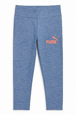 Calça Legging Infantil Flanelada Puma Azul