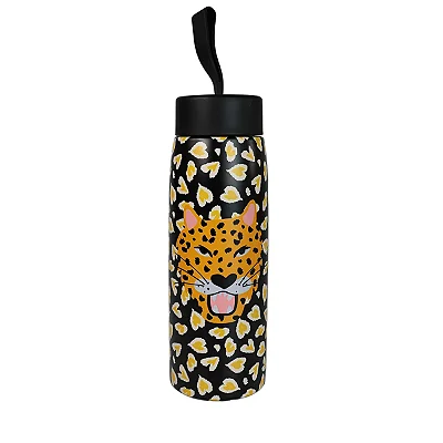 Garrafa Térmica Farm Fábula Que Sede 500ml – Estampa Onça Farm Fábula