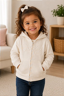 Casaco Infantil OshKosh Original com Capuz – Forro totalmente Peluciado