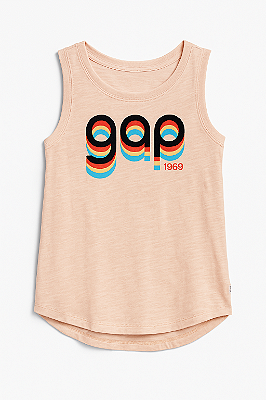 Camiseta GAP, regata - Colorida