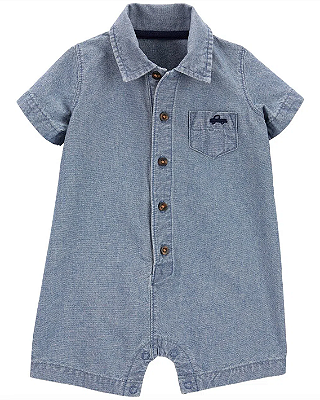 Romper Carter's - Chambray