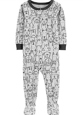 Pijama/Macacão de inverno Carter's (Plush/ Fleece) - Pinguim