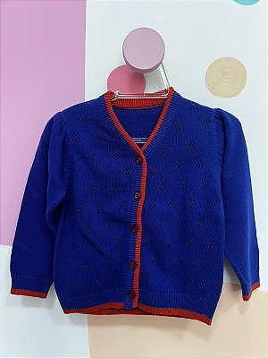 Suéter de tricô - Azul