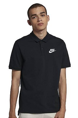 Polo Nike Sportswear Preta