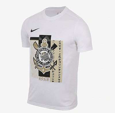 Camiseta Nike Corinthians Especial Ano Dourado 2012