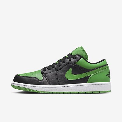 Tênis Air Jordan 1 Low Lucky Green