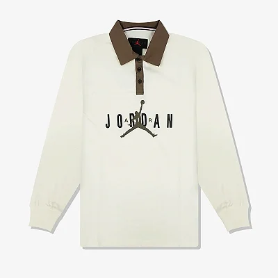 Polo Manga Longa Air Jordan Rugby