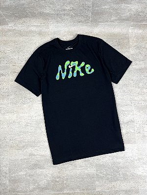 Camiseta Nike Dri fit Tee Dye Preta
