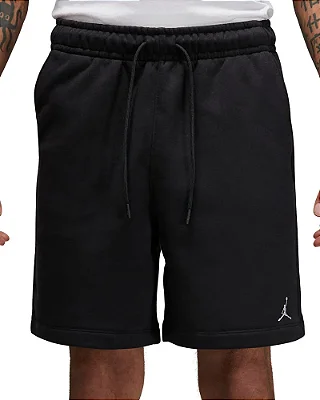 Bermuda Jordan Fleece Essential Preto