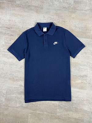 Polo Nike Sportswear Azul Marinho